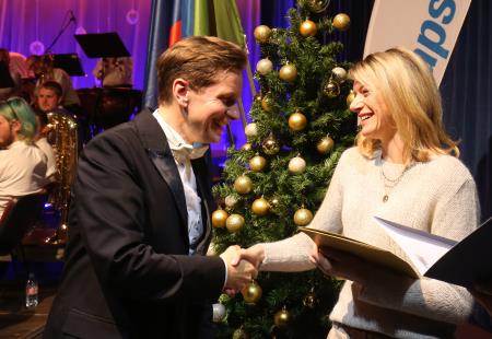 49.božično novoletni koncert Godbe Cerknica z gosti 42 Foto Ljubo Vukelič